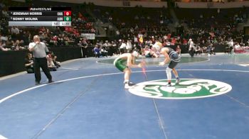 5A 157 lbs Quarterfinal - Sonny Molina, Albuquerque vs Jeremiah Norris, Carlsbad