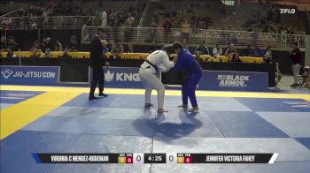 Jennifer Victoria Fahey vs Virginia C Mendez-Rodeman 2025 Pan Jiu Jitsu IBJJF Championship