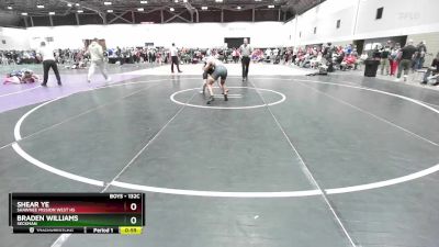 132C Cons. Round 1 - Braden Williams, Seckman vs Shear Ye, Shawnee Mission West HS