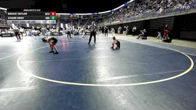 65 lbs Round Of 16 - Brock Taylor, Beth Center vs Chase Hnat, Abington Heights