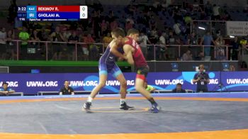 51 kg 1/8 Final - Rauan Bekimov, Kazakhstan vs Mohammadreza Gholami, Iran