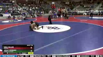 4A 126 lbs Cons. Semi - Jesus Vasquez, Subiaco Academy vs Will Miller, Bauxite