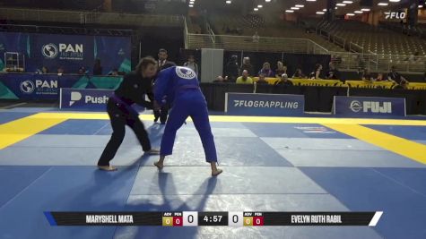 Evelyn Ruth Rabil vs Maryshell Mata 2025 Pan Jiu Jitsu IBJJF Championship