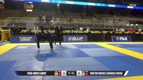 Yadetsie Nichole Zaragoza-Rivera vs Paige Amber Landry 2025 Pan Jiu Jitsu IBJJF Championship