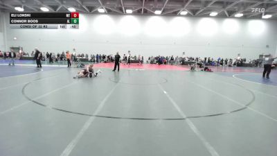 113 lbs Consi Of 32 #2 - Eli Lonski, MT vs Connor Boos, AL
