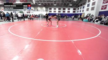 131 lbs Cons. Round 2 - Aileya Sath, Baker University vs Mariam Shariq, Baker University