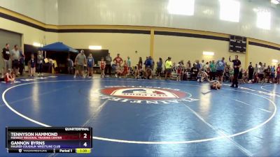 56 lbs Quarterfinal - Tennyson Hammond, Midwest Regional Training Center vs Gannon Byrns, Maurer Coughlin Wrestling Club