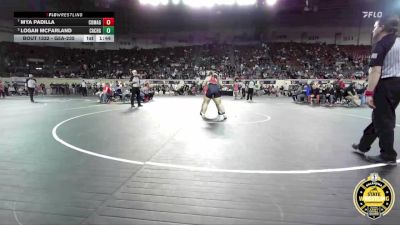 G5A-235 lbs Cons. Round 1 - Logan Mcfarland, Cache-Girls vs Mya Padilla, Comanche-Girls