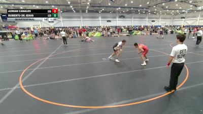 132 lbs Quarterfinal - Roberto De Jesus, Lake Gibson Braves vs Adrian Canales, Unattached
