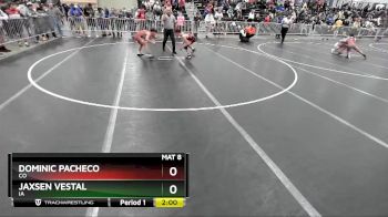 106 lbs Champ. Round 2 - Jaxsen Vestal, IA vs Dominic Pacheco, CO