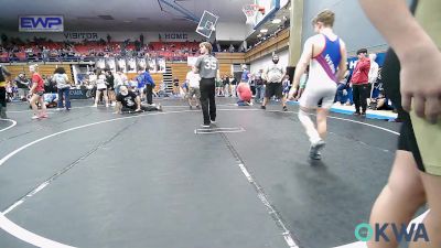 112-119 lbs Rr Rnd 3 - Chandler Webb, Harrah Little League Wrestling vs Tryton Palmer, D3 Wrestling Cluib