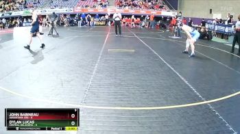 141 lbs Placement Matches (16 Team) - Dylan Lucas, Central Oklahoma vs John Babineau, Augustana (SD)