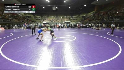 159 lbs Quarterfinal - James Curoso, Clovis vs Chris Creason, El Diamante