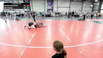 160 lbs Rr Rnd 1 - Nathan McCartney, NC United vs Ben Cyrkiel, Team Gotcha Illinois