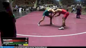 160 lbs Cons. Round 5 - Blas Correa, Homewood Hs vs Weston Reed, Gulf Shores