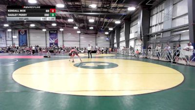 107 lbs Rr Rnd 3 - Kendall Moe, Indiana Outlaws Pink vs Hadley Perry, East Rowan Wrestling Club
