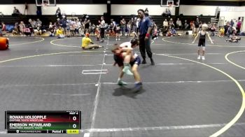 58 lbs Cons. Semi - Emerson Mcfarland, Stratford Knights Youth vs Rowan Holsopple, Eastside Youth Wrestling