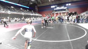 69 lbs Round Of 16 - Isaiah Meredith, Denver North Jr. Vikings vs Krew Elliott, Windy City WC