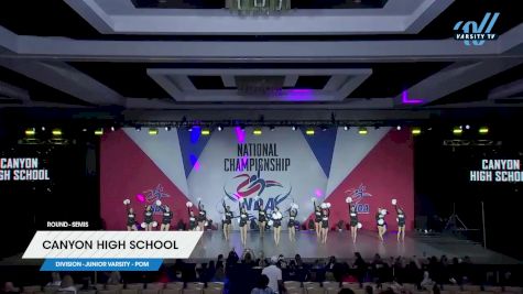 Canyon High School [2025 Junior Varsity - Pom Semis] 2025 NDA High School National Championship