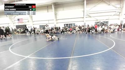 77 lbs Placement (4 Team) - JD RUMSEY, Santas Misfits vs Ezra Harris, Wyoming Force