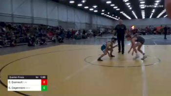101 lbs Quarterfinal - Chase Quenault, Cja/Dragon Rtc vs Sebastian Degennaro, Team Barracuda