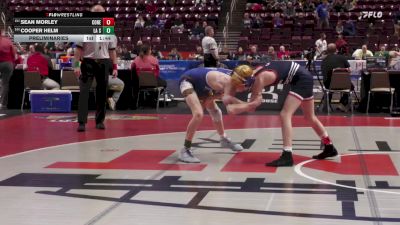 107 lbs Preliminaries - Sean Morley, Conestoga Valley vs Cooper Helm, La Salle College