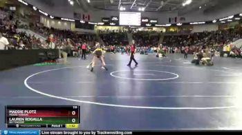 115 lbs Cons. Round 6 - Lauren Rogalla, Bettendorf vs Maddie Plotz, Mount Vernon