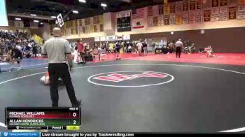 120 lbs Champ. Round 2 - Allan Hendricks, Calvary Chapel (Santa Ana) vs Michael Williams, Eleanor Roosevelt