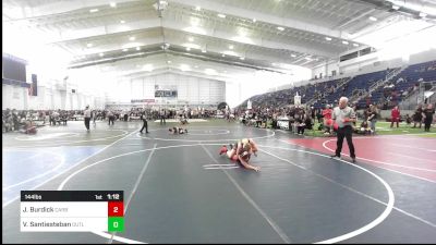 144 lbs Rr Rnd 5 - Jack Burdick, Carbon vs Victor Santiesteban, Outlaws WC