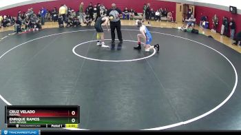 126 lbs Champ. Round 1 - Enrique Ramos, SLAM! NEVADA vs Cruz Velado, Foothill