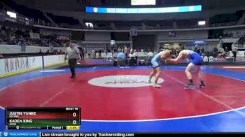 5 lbs Champ. Round 1 - Justin Yunke, Helena vs Kaden King, Arab