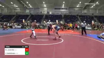 152 lbs Consi Of 16 #1 - Mateo Jaramillo, Mat Time vs Isaiah Castellanos, Wcw