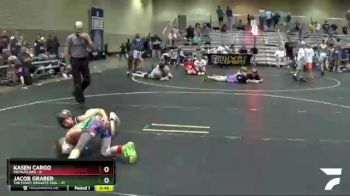 60 lbs Round 3 (6 Team) - Jacob Graber, The Funky Singlets Teal vs Kasen Cargo, MO Outlaws