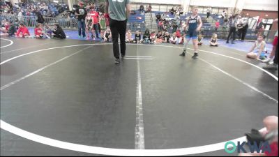 120 lbs Rr Rnd 1 - Leboy Bearbow, Comanche Takedown Club vs John Dennis, Powerhouse Blue