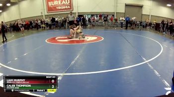 120 lbs Champ. Round 1 - Liam Murphy, River City Wrestling LLC vs Caleb Thompson, Machine Shed