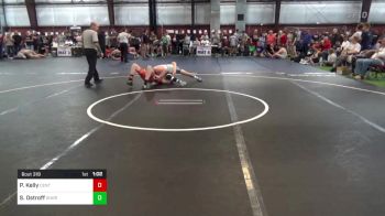 135 lbs Quarterfinal - Patrick Kelly, Central Bucks West vs Sawyer Ostroff, Shore Thing