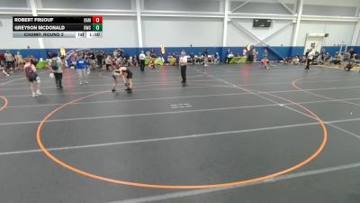 106 lbs Champ. Round 2 - Robert Frijouf, Unattached vs Greyson McDonald, Unattached