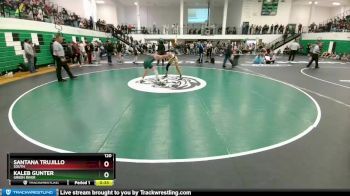 120 lbs Cons. Round 3 - Kaleb Gunter, Green River vs Santana Trujillo, South