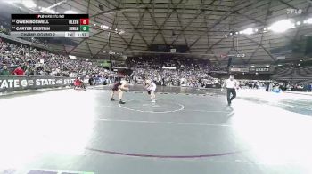 Boys 3A 190 lbs Champ. Round 2 - Owen Boswell, Mountlake Terrace vs Carter Ekstein, Sedro-Woolley