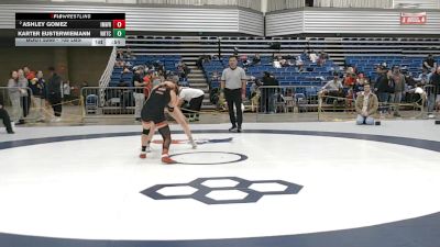 105 lbs Cons. Semis - Karter Eusterwiemann, Warrior Regional Training Center vs Ashley Gomez, Imperial Wrestling