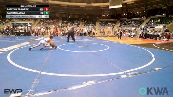 49-52 lbs Semifinal - Raelynn Traweek, Mojo Grappling Academy vs Payton Macias, Berryhill Wrestling Club