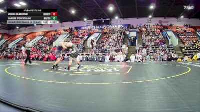 175 lbs Quarterfinals (8 Team) - Jakub Tomyslak, Martin HS vs John Olmsted, Union City HS