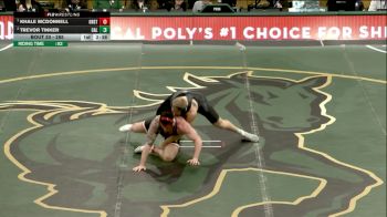 285 lbs Semifinal - Khale McDonnell, Oregon State vs Trevor Tinker, Cal Poly