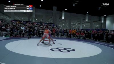 86 kg Champ. Rd Of 32 - Chris Moore, Nyac/IRTC vs Drake Tipton, Valley Wrestling Club