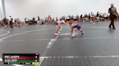 60 lbs Placement (4 Team) - Rhett Jackson, Georgia United Red vs Ryzen Johns, Oklahoma Elite