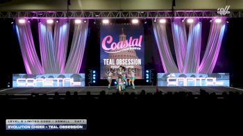 Evolution Cheer - Teal Obsession [2026 L6 Limited Coed - XSmall Day 1] 2026 Coastal at the Capitol Super Nationals