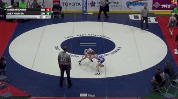 82 lbs Consi Of 16 #2 - James Brenner, Bangor vs Alex Hellyer, Corry