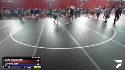 165 lbs Semifinal - Isaac Barrientos, IL vs Gavin Glaser, WI