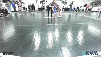 40 lbs Rr Rnd 2 - Flint Fields, Tiger Trained Wrestling vs Cashton Sorum, Salina Wrestling Club