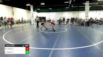 90 lbs Consi Of 16 #2 - Michael Santos, VA vs Caine Martin, CA